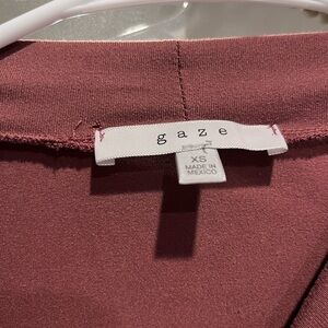 gaze, pink extra small bodysuit